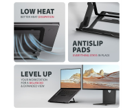 Axagon STND-LAB Podstawka do laptopów i tabletów 10-17,3' czarna - 1485479 - zdjęcie 5